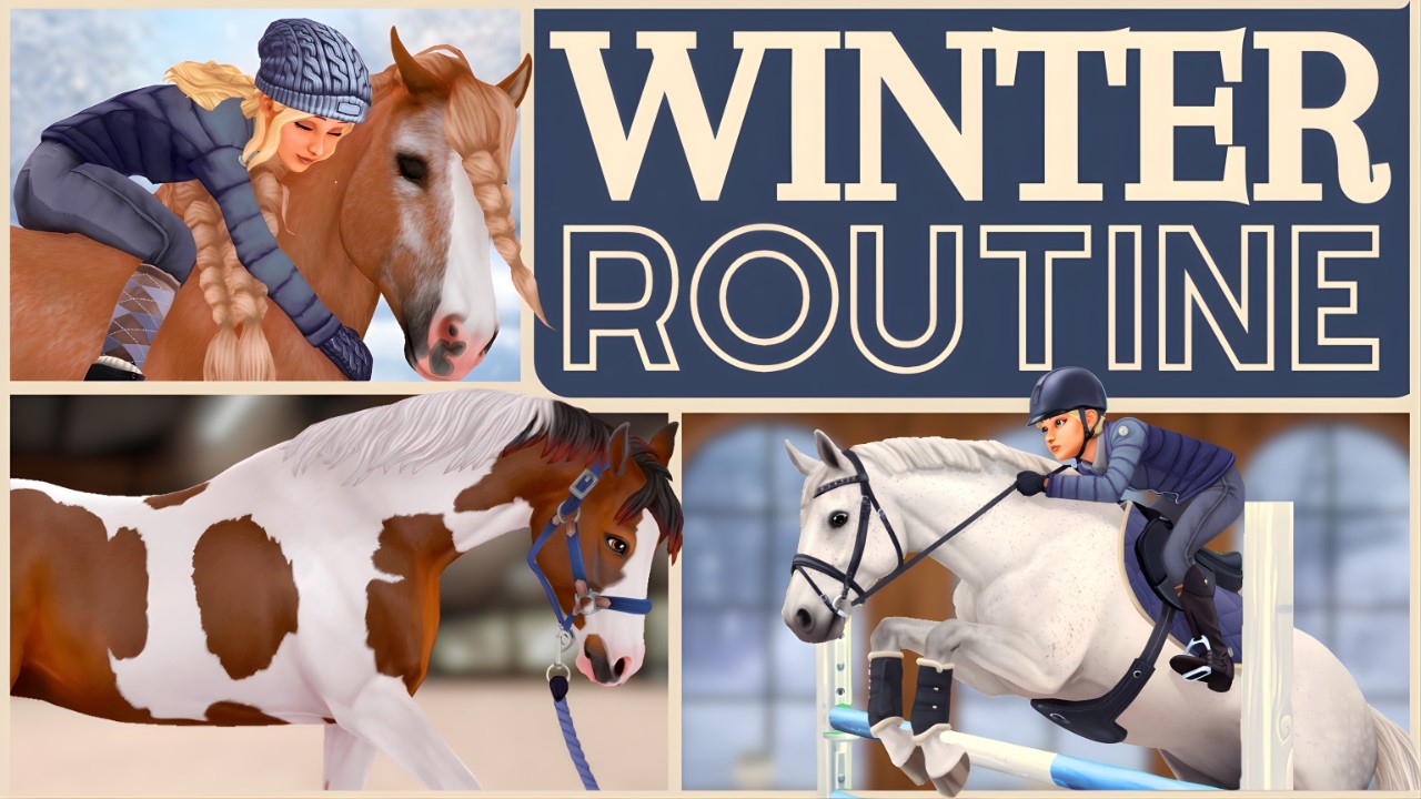 Winter Morning Routine: Show Jumping, Chores + More! | SSO RRP