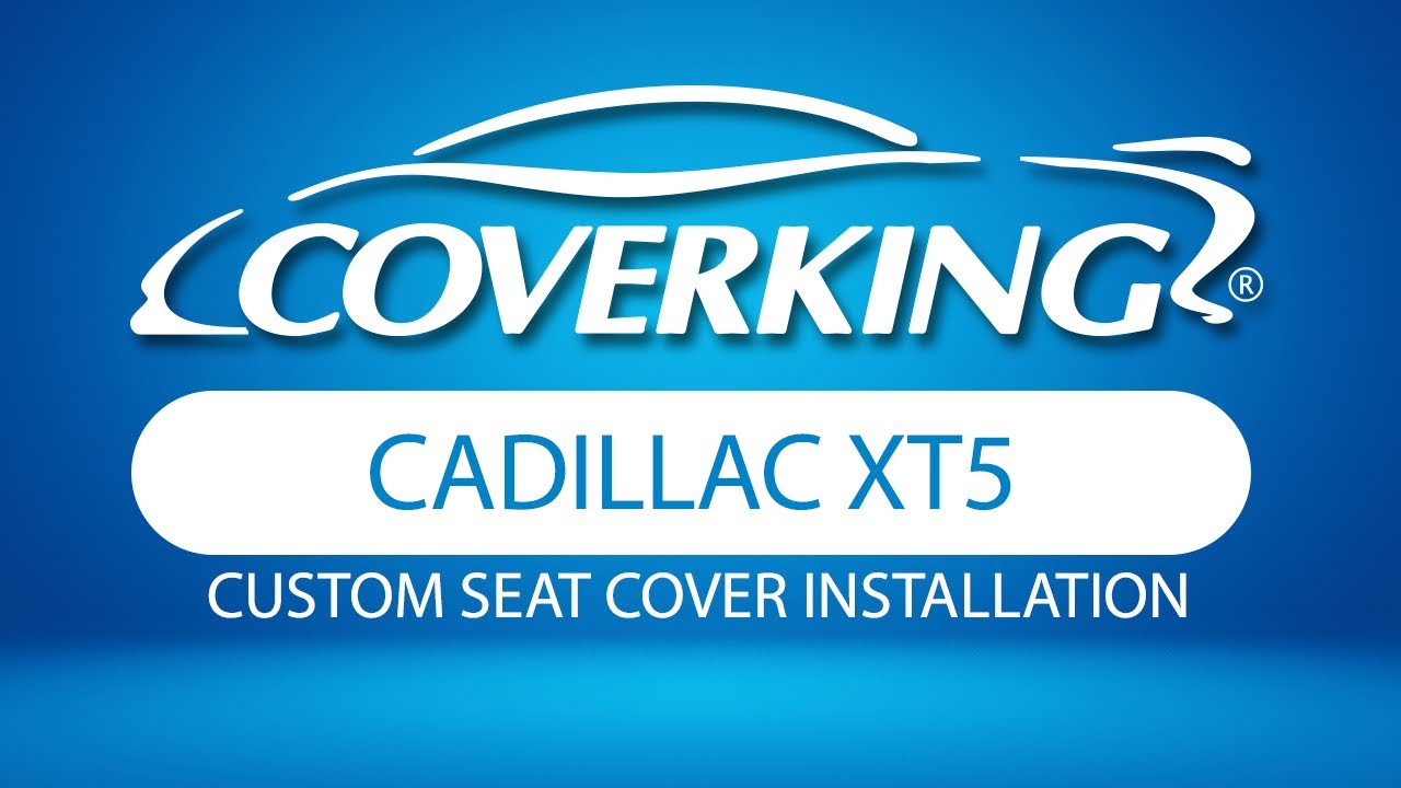 How to Install 2017-2025 Cadillac XT5 Custom Rear Row Seat Covers | COVERKING®