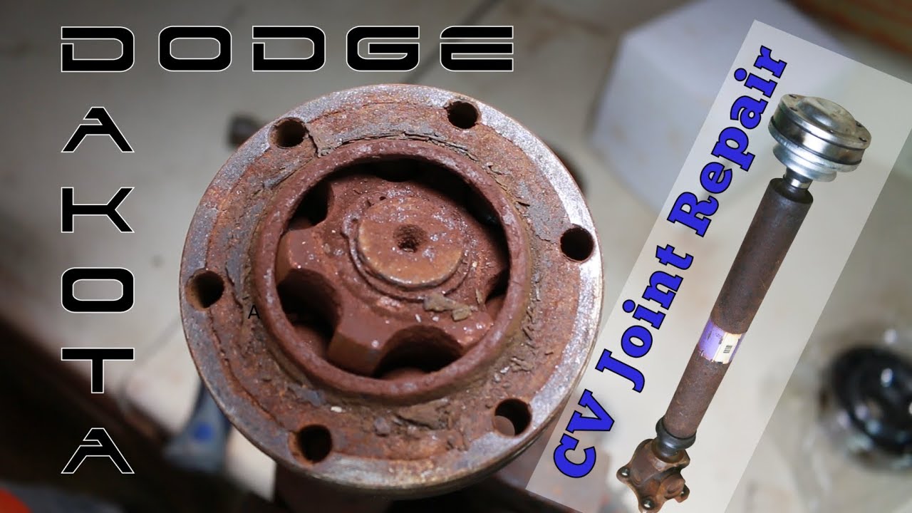 Ремонт ШРУСа переднего приводного вала Dodge Dakota (устранение хруста при движении на 4x4)