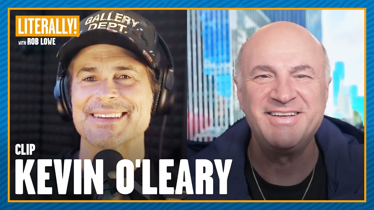 Kevin O'Leary On His "Marty Supreme" Edits | Literally! with Rob Lowe