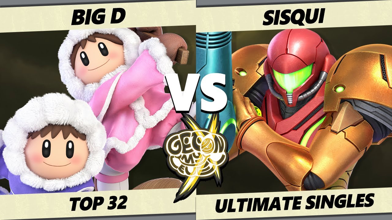 GOML X - Big D (Ice Climbers) Vs. Sisqui (Samus, Dark Samus) Smash Ultimate - SSBU