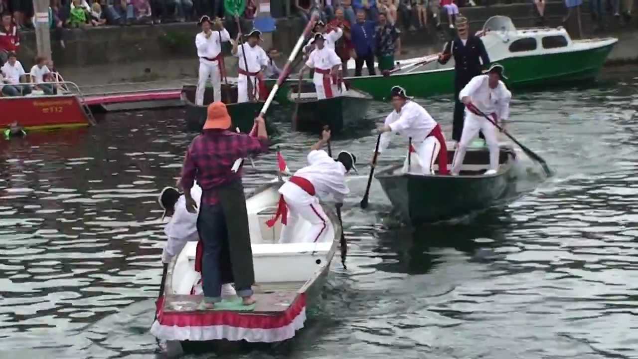 20120729 Traditionelles Fischerstechen im Gondelhafen in Langenargen am Bodensee