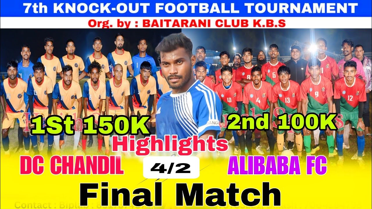 Final Match // DC Chandil vs Alibaba FC // At KBS Bangaon Playground