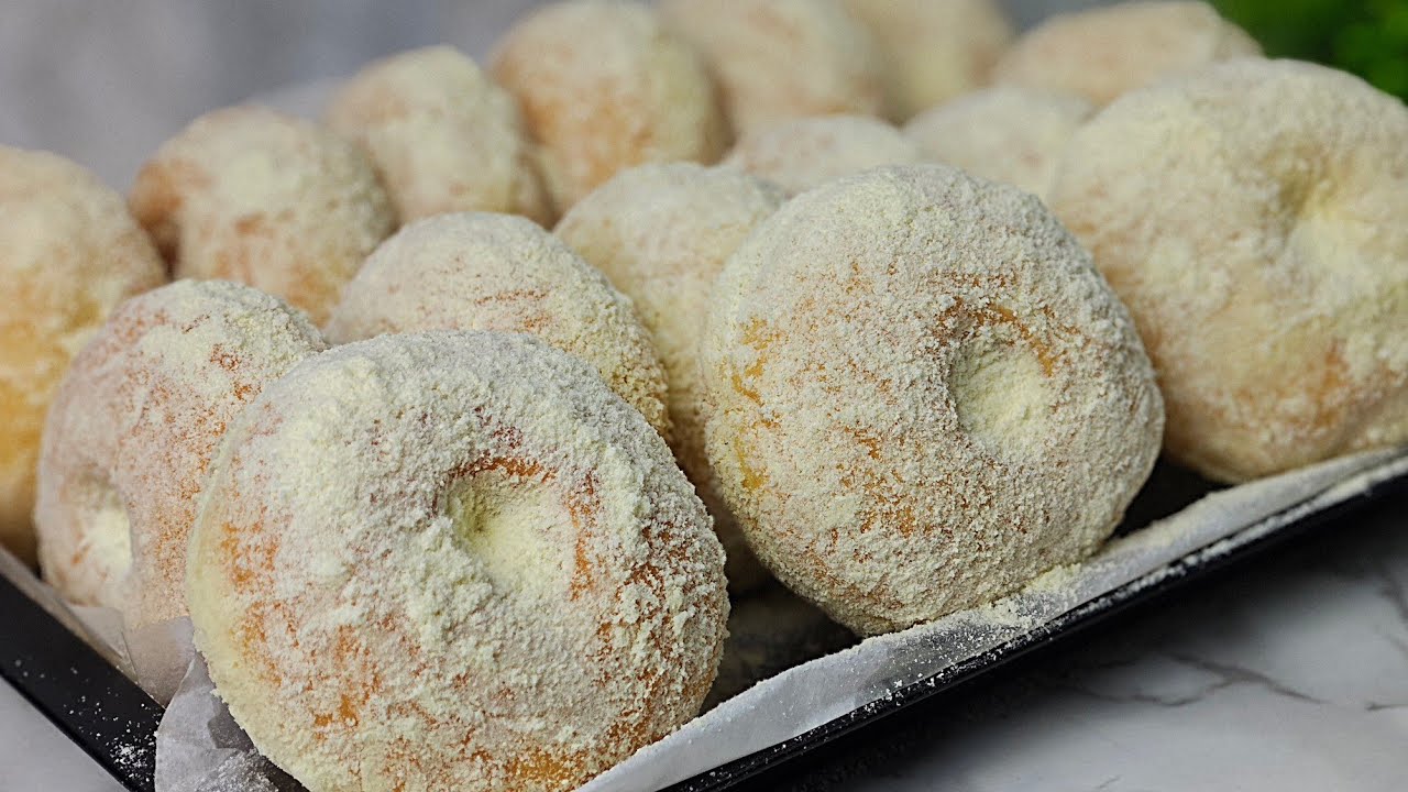 DONAT SUSU VIRAL❗YANG ENAKNYA LUAR BIASA EMPUK LEMBUT TAHAN LAMA