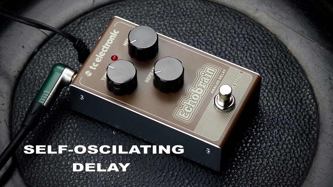TC Electronic - Echobrain: self oscillating delay demo