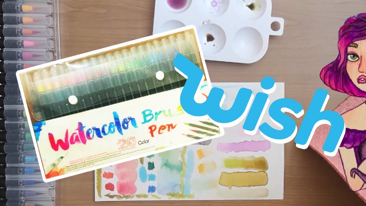 Pruebo marcadores acuarelables Watercolor Brush Pen | #DTIYS Catalina Novelli | Laura Cosas