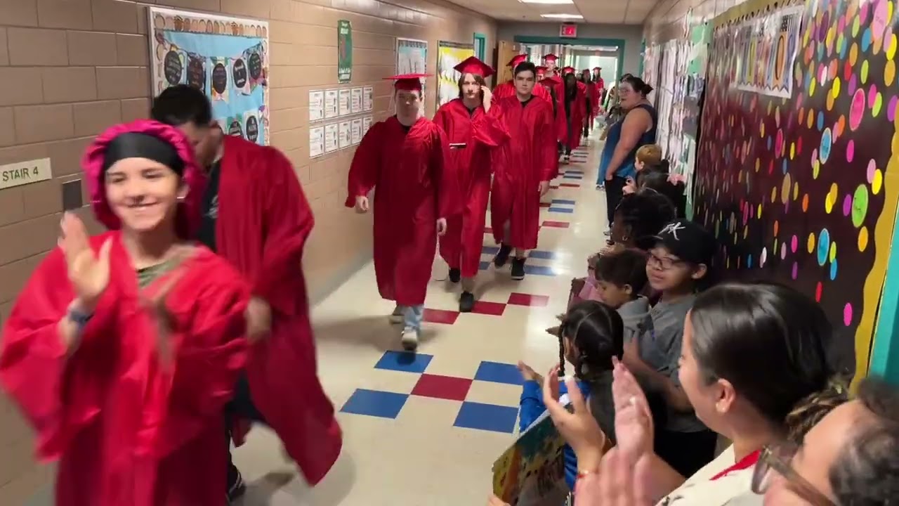 Salem High School Class of 2025 Graduation Walk