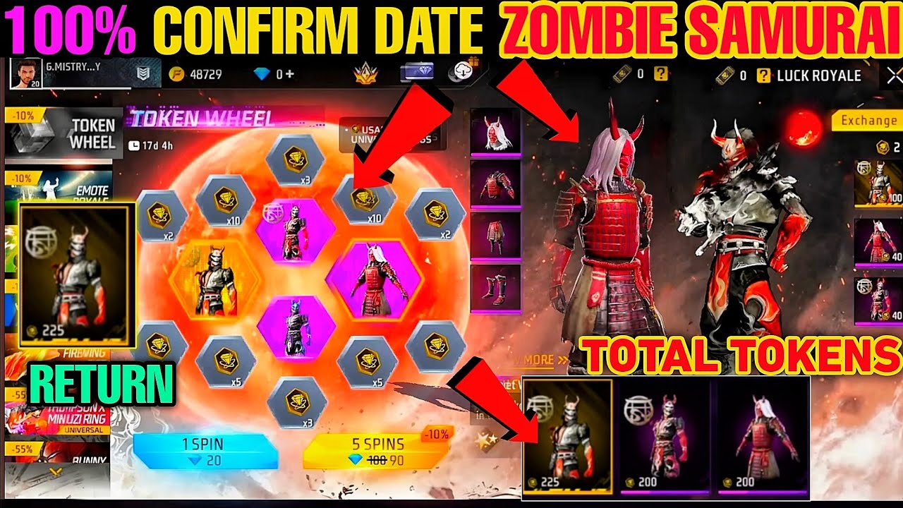 ZOMBIE SAMURAI Bundle Return 😱 BLOOD MOON Bundle & Upcoming Events return confirm date Full Details
