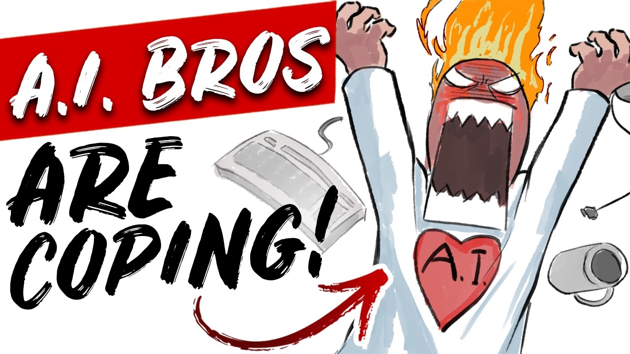 DUMBEST things AI Art Bros are saying now