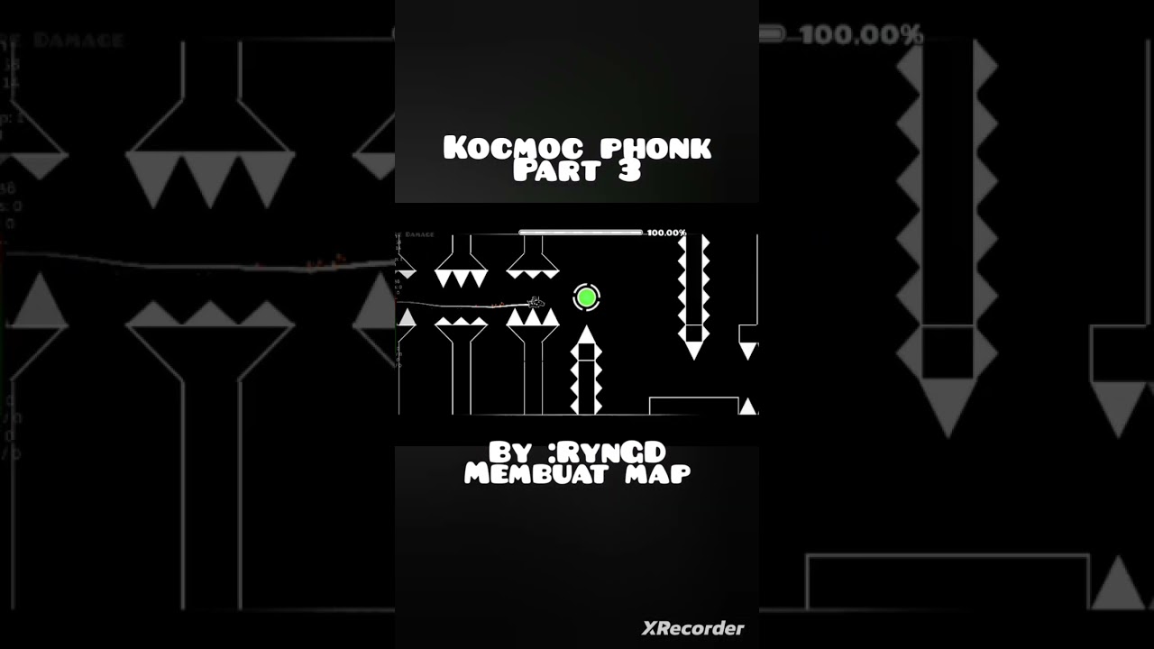 Membuat map kocmoc phonk #gd #gdlayout #shortvideo #geometrydashindonesia #geometrydash