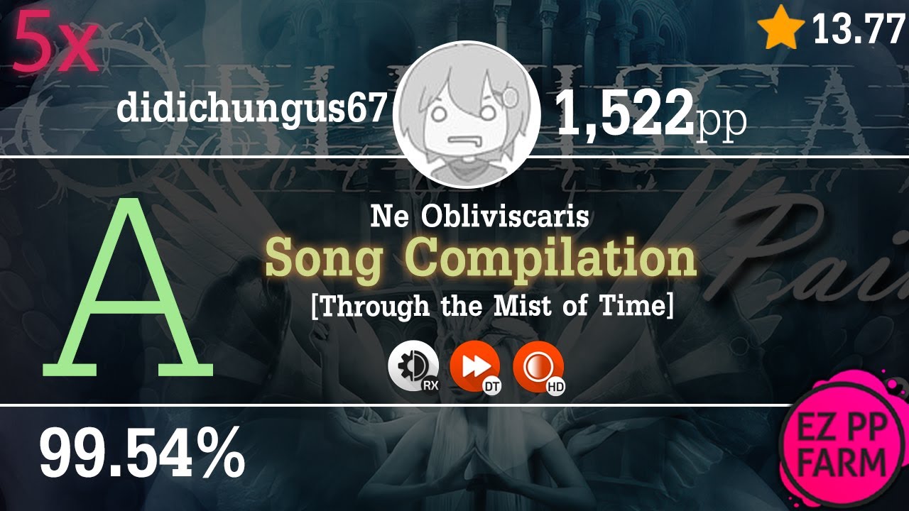 13.77⭐didichungus67 | Ne Obliviscaris - Songs Compilation [Through the Mist] +HDDTRX 1522pp 5❌