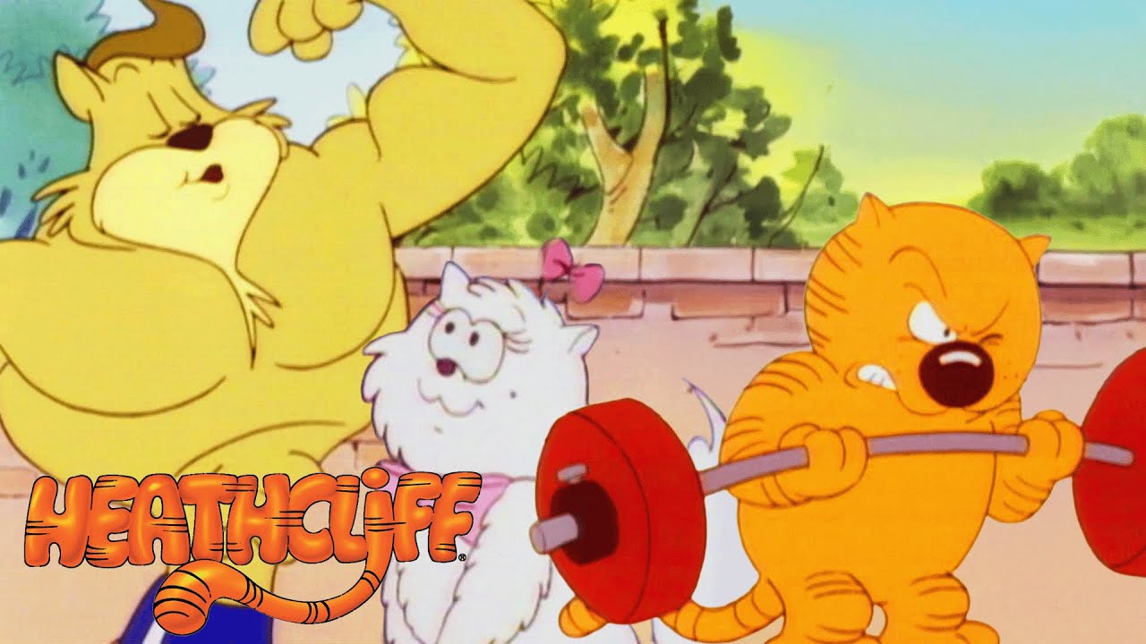 Heathcliff Pumps Iron | Heathcliff - WildBrain | Movies for Kids