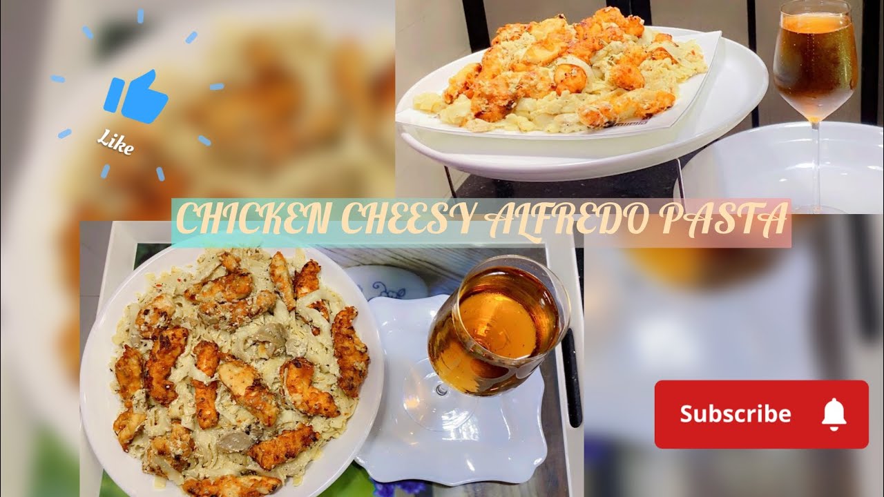Classical Creamy Chicken Alfredo Pasta | Easy Alfredo pasta Recipe