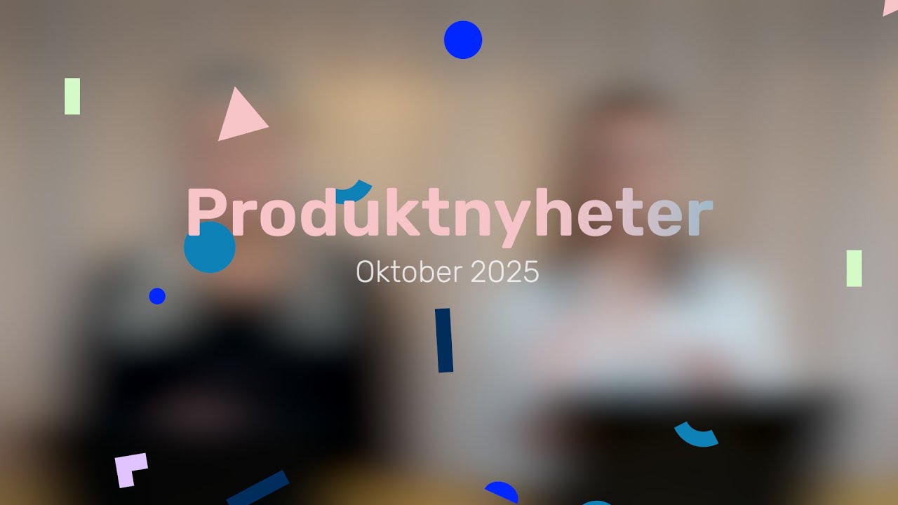 Produktnyheter fra Tripletex – oktober 2025