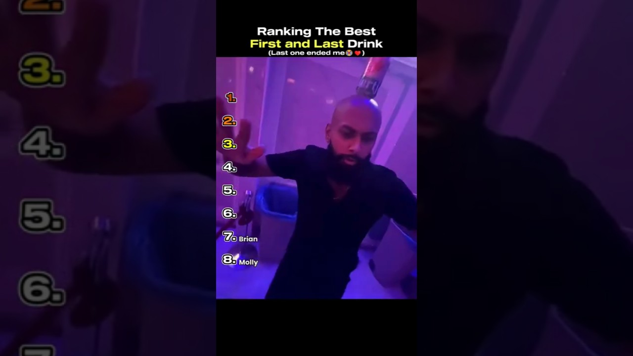 Ranking Best First and Last Drink Part 2