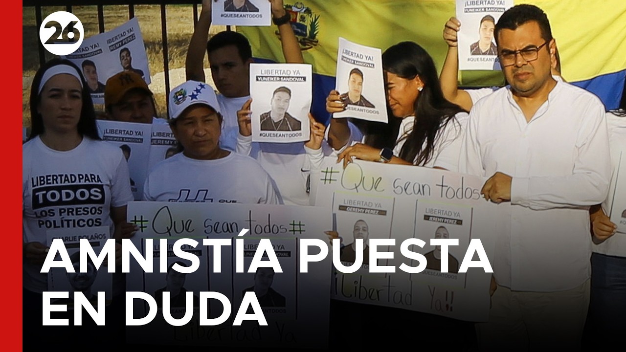 ⚖️ ¿LIBERTAD O CHANTAJE? | La Ley de Amnistía en Venezuela excluye a los líderes clave