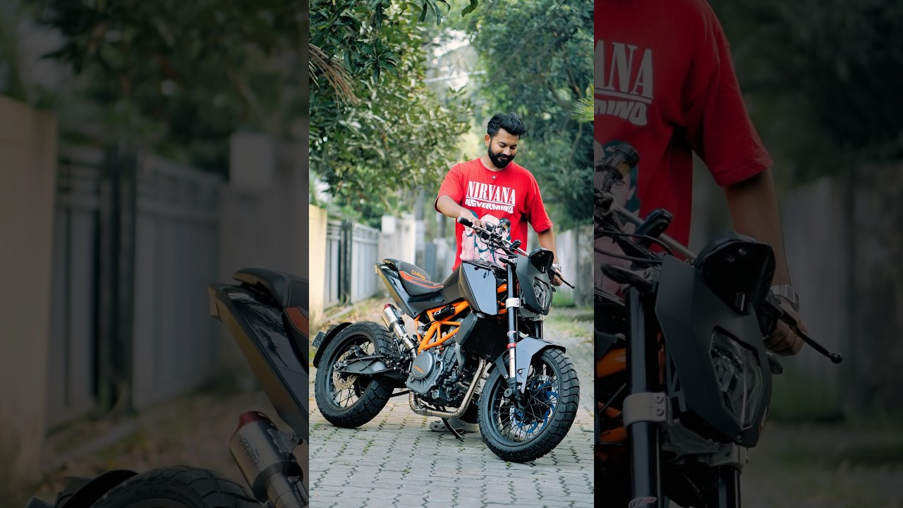 BS3 KTM Duke 390 Modified with Loudest Exhaust!