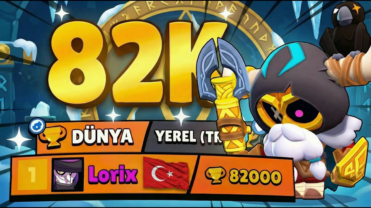 82000 BİN KUPA OLDUM🔥 98000 BİN ⌛ Brawl stars
