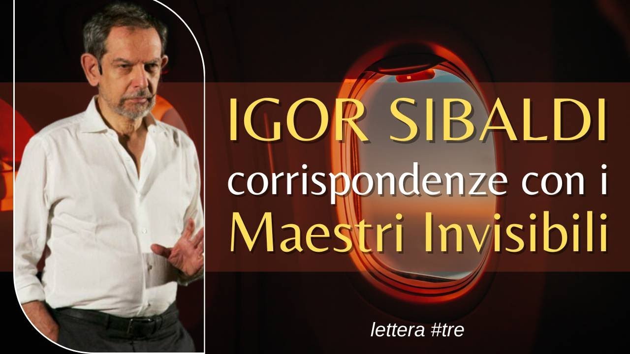 Igor Sibaldi - Corrispondenze con i Maestri Invisibili - @letteraTre - In diretta