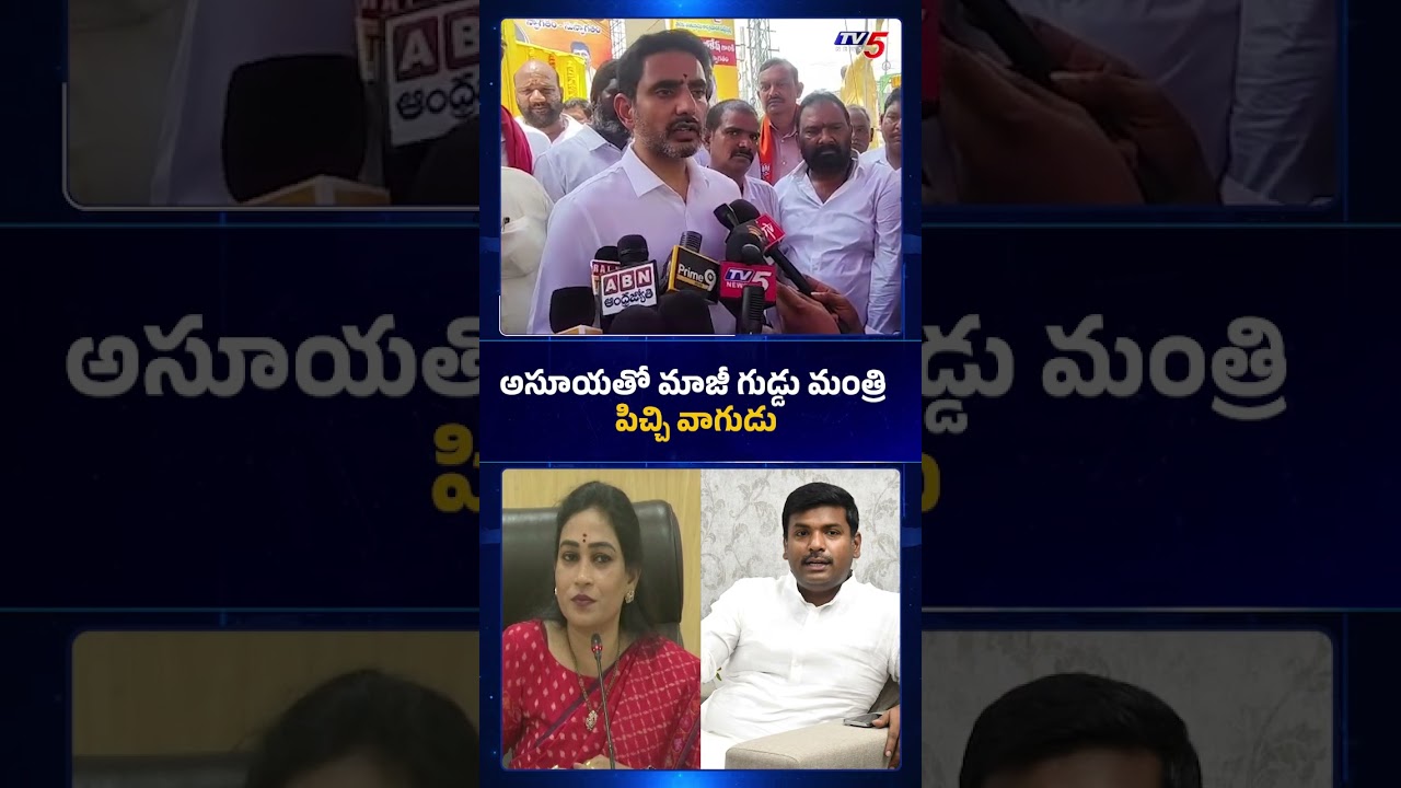 భారతి గురించి మాట్లాడితే..#naralokesh  #gudivadaamarnath #anita #tv5