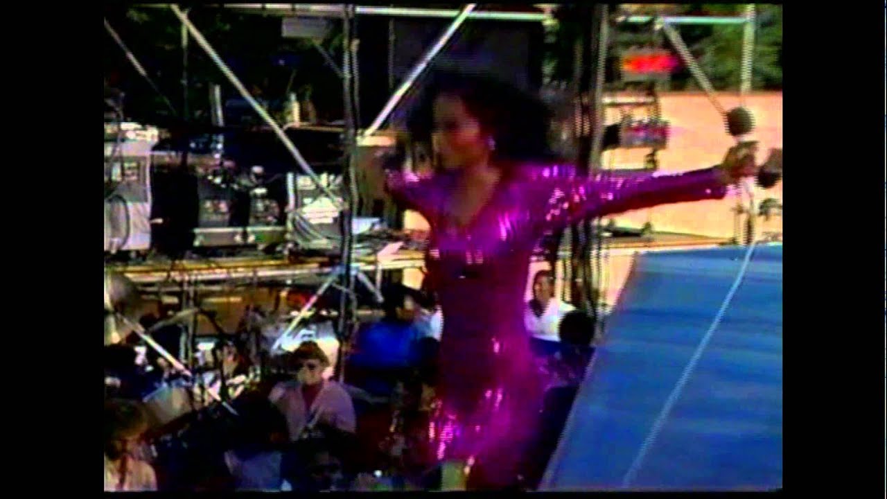 Diana Ross Live In Central Park The Good Old Days