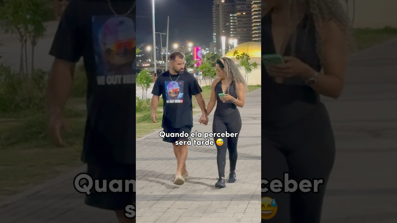 Quando ela perceber será tarde 😂 