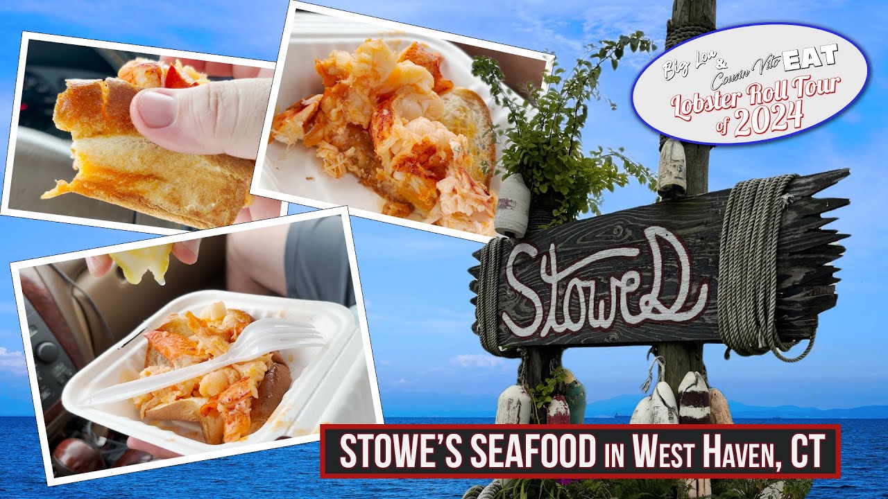 Did we find the BEST LOBSTER ROLL in CT? STOWE'S SEAFOOD in West Haven!