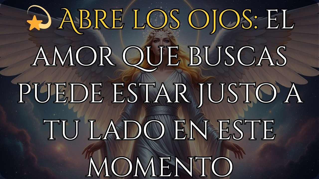 💫 Abre los ojos: El amor que buscas puede estar justo a tu lado en este momento