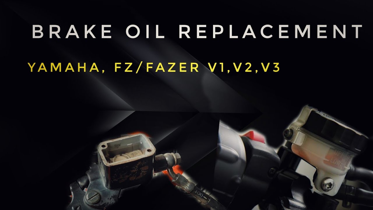 yamaha fz/fazer brake oil replacement in മലയാളം