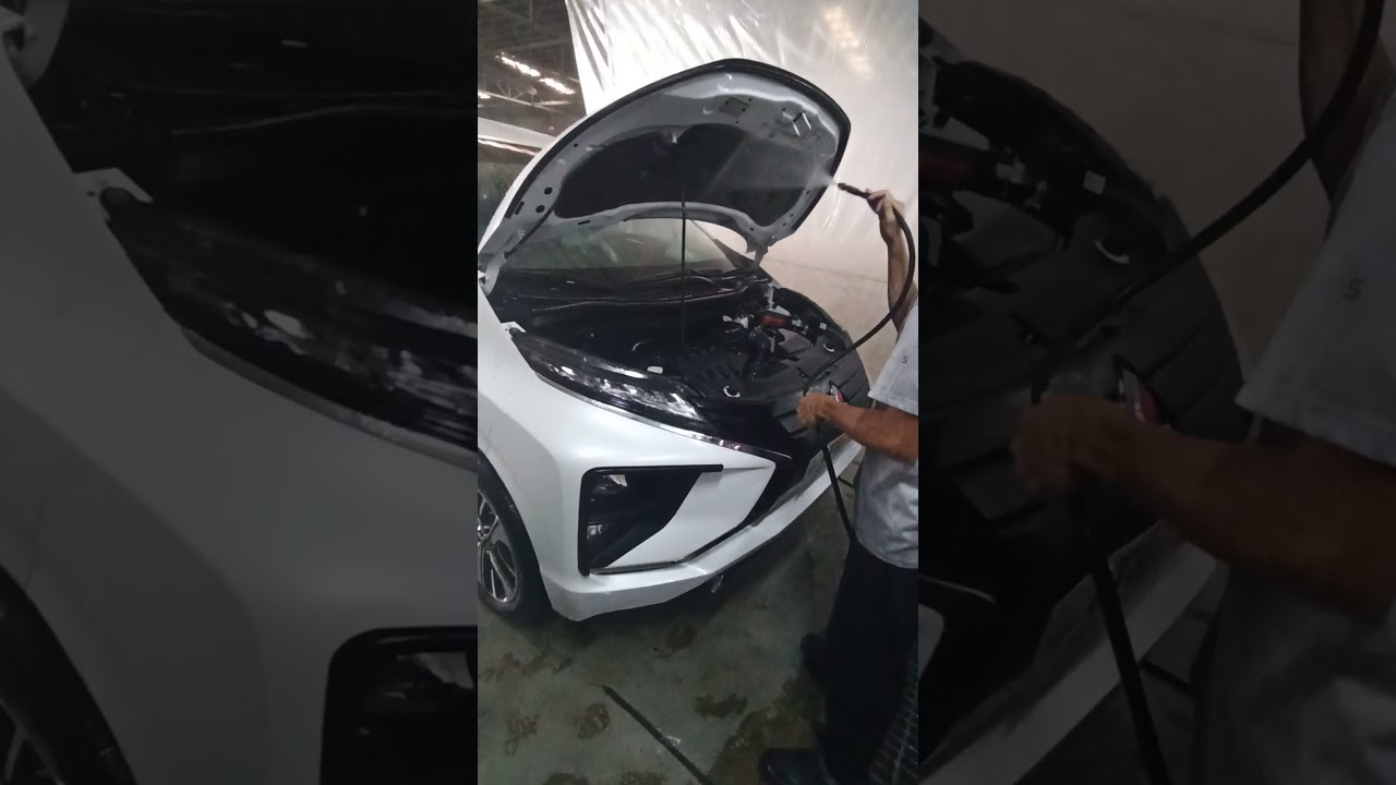 Xpander 2019 Engine Bay Washing w/ Pressure Washer