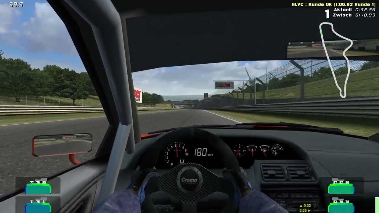 Live For Speed S2 (0.5U) Hotlap - biggie - Blackwood GP Reversed (BL1R) - FXR - 1:06.93