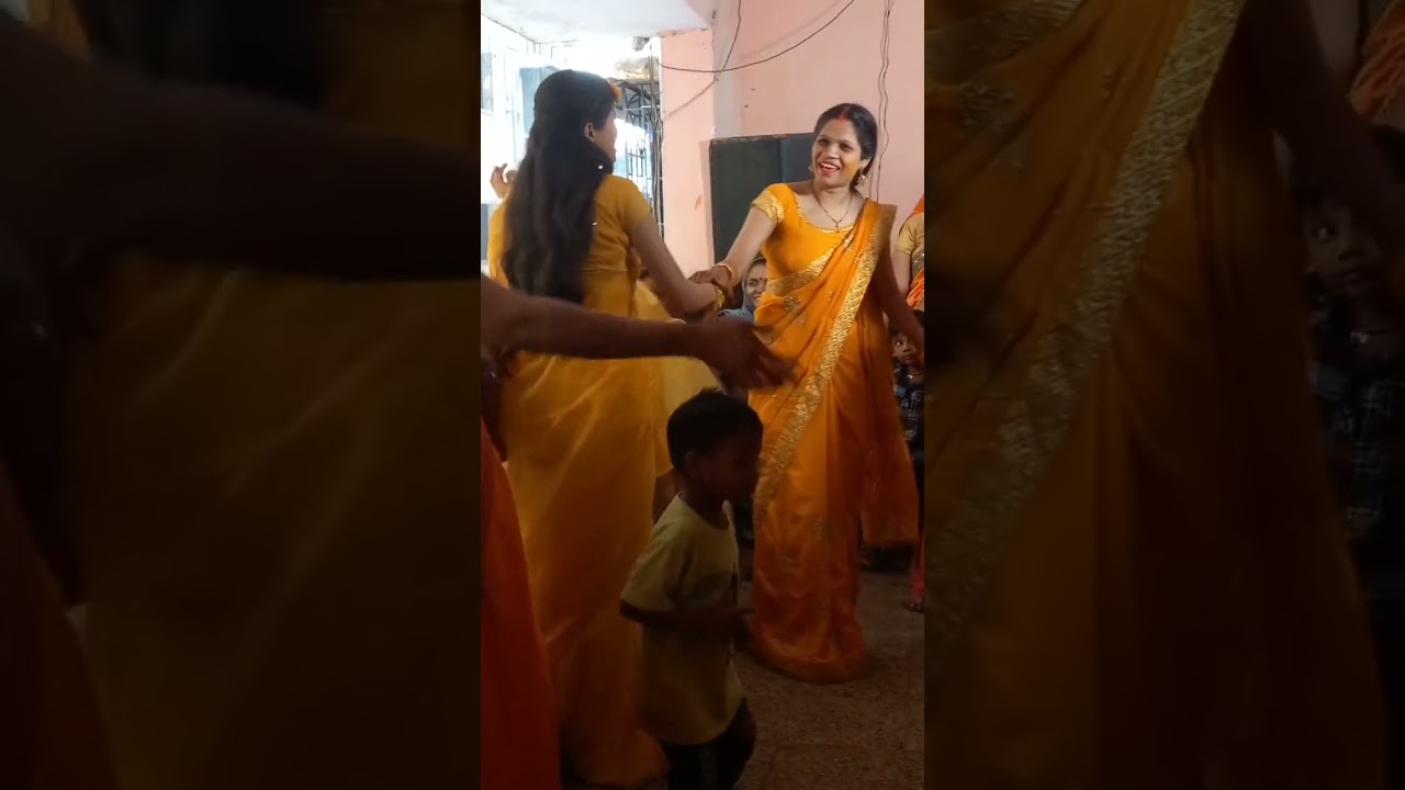 Love ❤ Marriage couple Haldi Bhojpuri Song Dance
