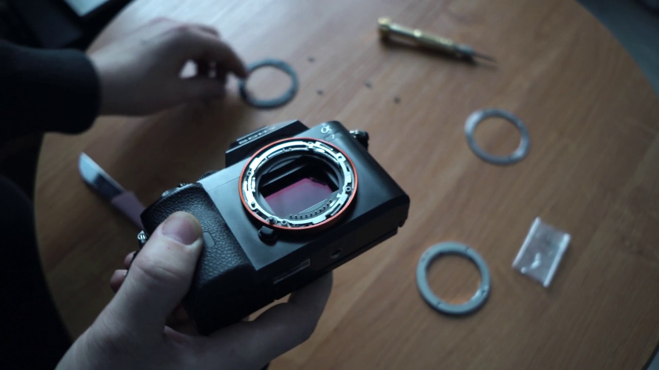 Zestaw naprawczy ring bagnet do SONY E-MOUNT Comix
