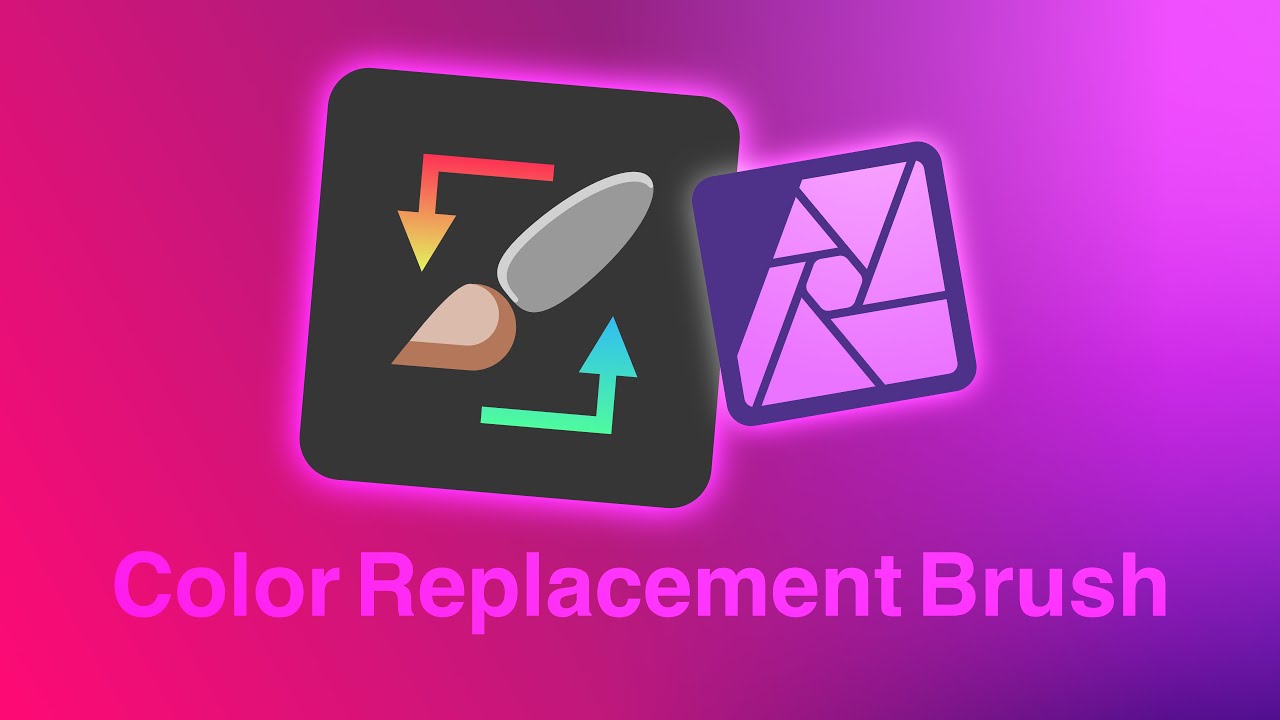 Affinity Photo 2.2 Color Replacement Brush Tool