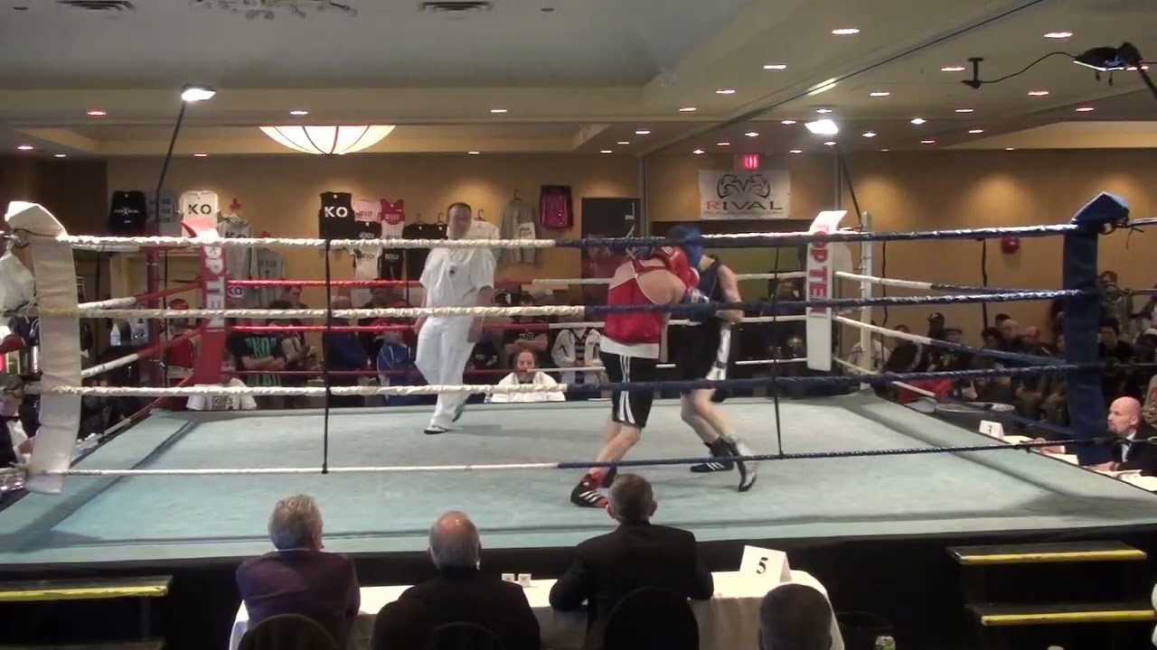 167- Amateur Boxing Frederic Laquerre Que vs John Charlton Ont