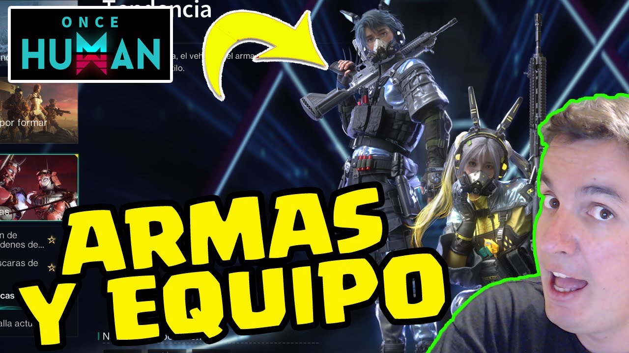 COMO CONSEGUIR ARMAS Y ARMADURAS | ONCE HUMAN | Gameplay Español #oncehuman