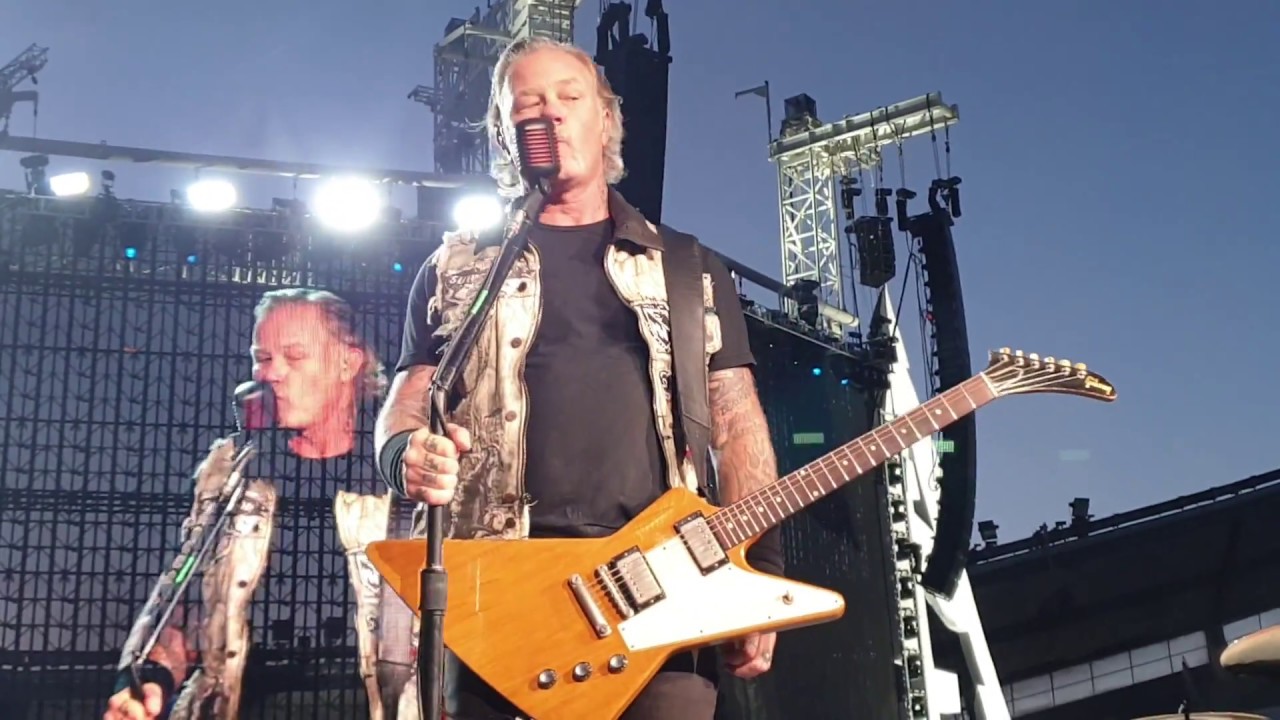 Metallica [Live] Gothenburg Ullevi Sweden 2019 "For whom the bell tolls"   Best view :) 