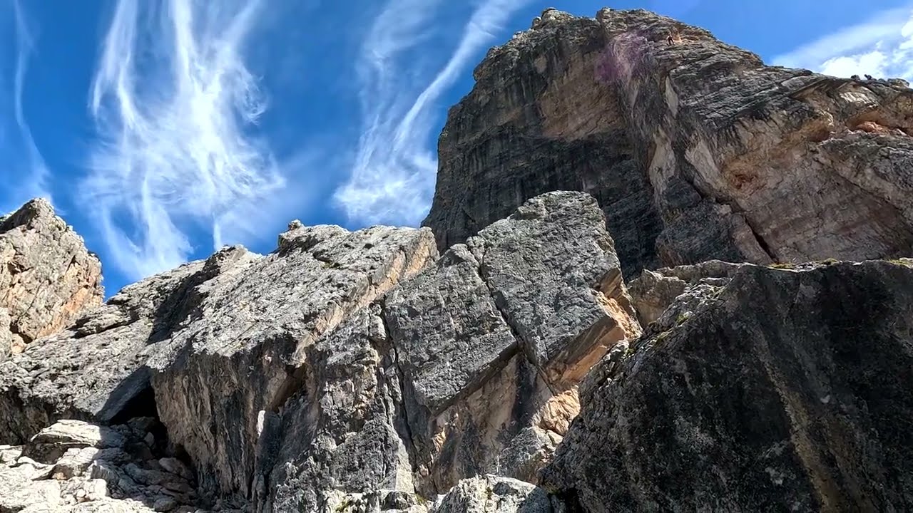 Ab in die Berge 2025 Teil 4  Dolomiten - Cinque Torri , einfach grandios...