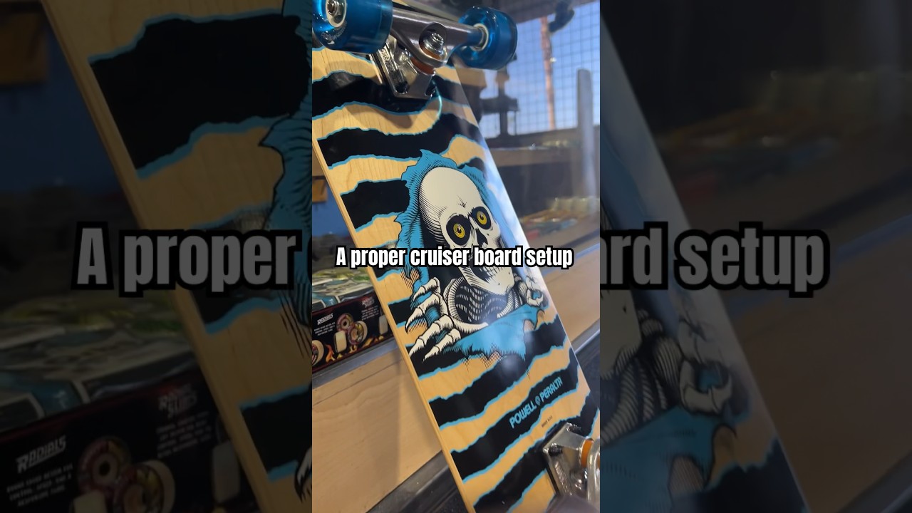 Proper Cruiser Board Set Up #skateboarding #skateshop #arizona