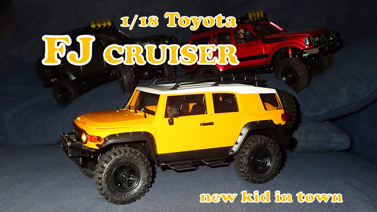 Toyota FJ Cruiser in 1/18 by FMS: A winner!