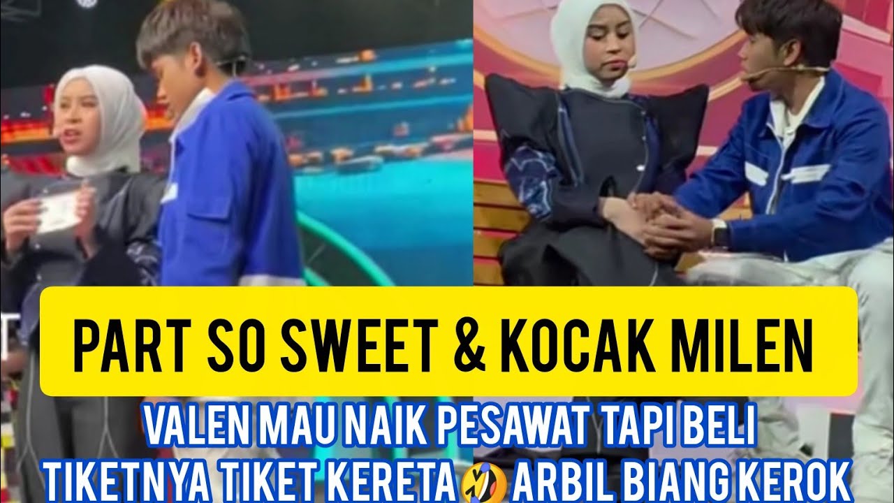 GONG!! PART TER ROMANTIS & KOCAK MILEN DRAMUS TADI MALAM. MILA NYUSUL VALEN KE BANDARA
