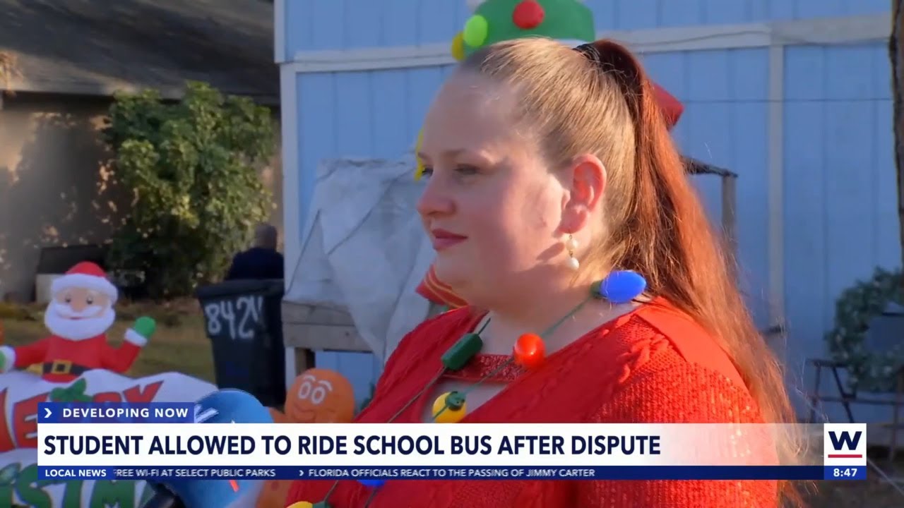 Lee County Schools provides bus for kids walking 2 miles without sidewalk