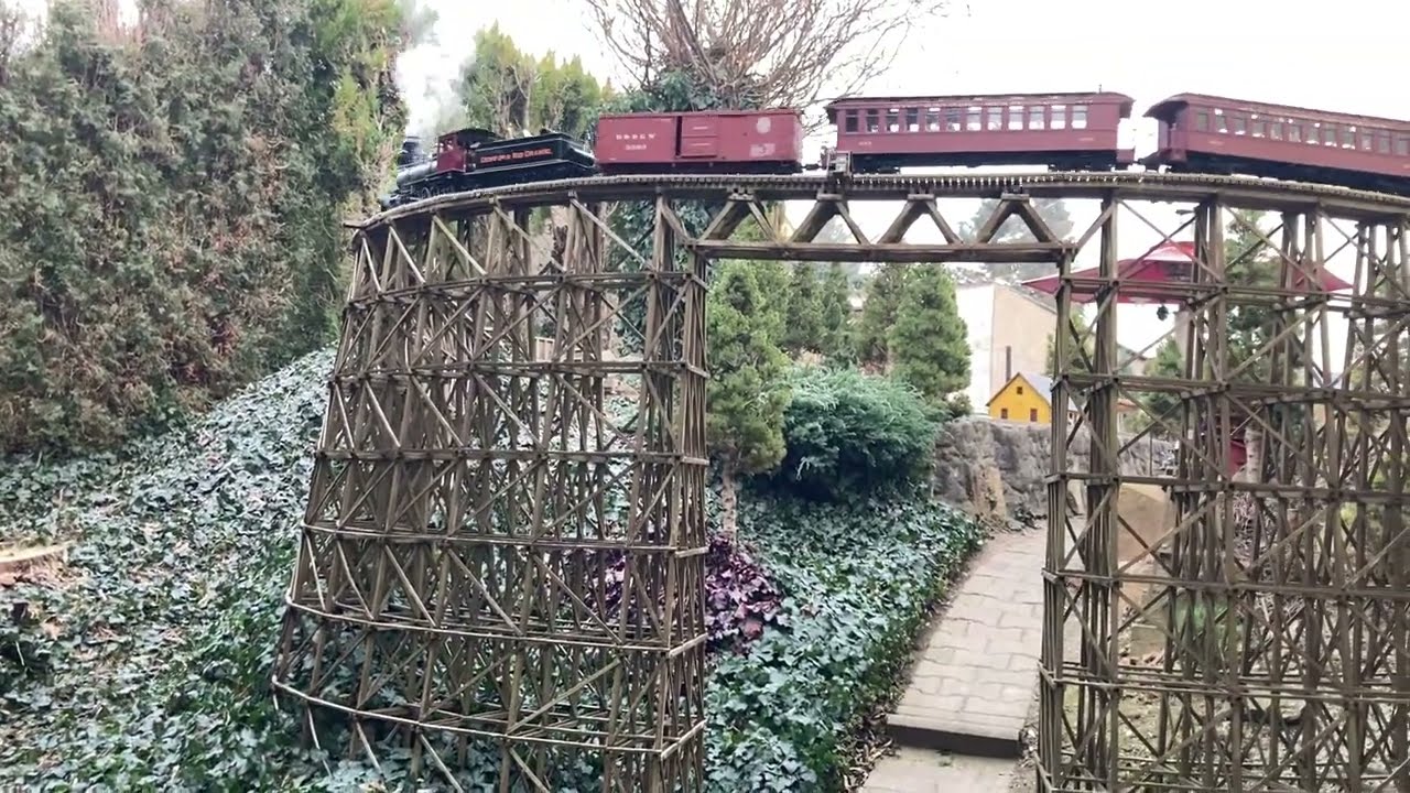 Christmas RGS Passenger Service in cold weather.