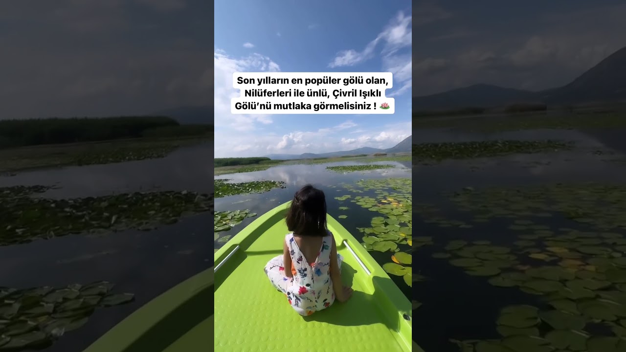 Burası Endonezya&rsquo;da Değil, T&uuml;rkiye&rsquo;de ! | Denizli &Ccedil;ivril Işıklıg&ouml;l