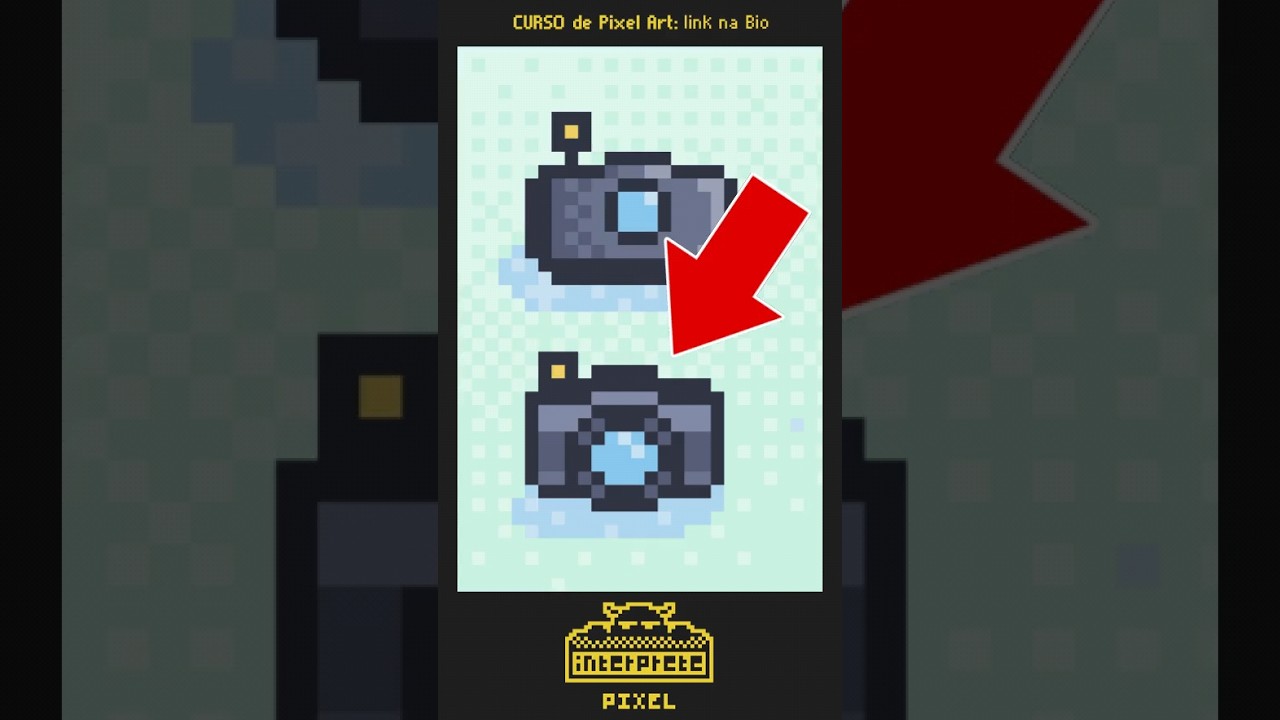 📷 Dica Pixel Art: Refa&ccedil;a seus Desenhos (c&acirc;mera simples)