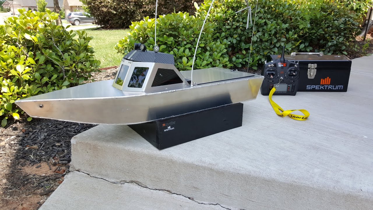 Aluminum RC Jet Boat (part 1.1) The build process