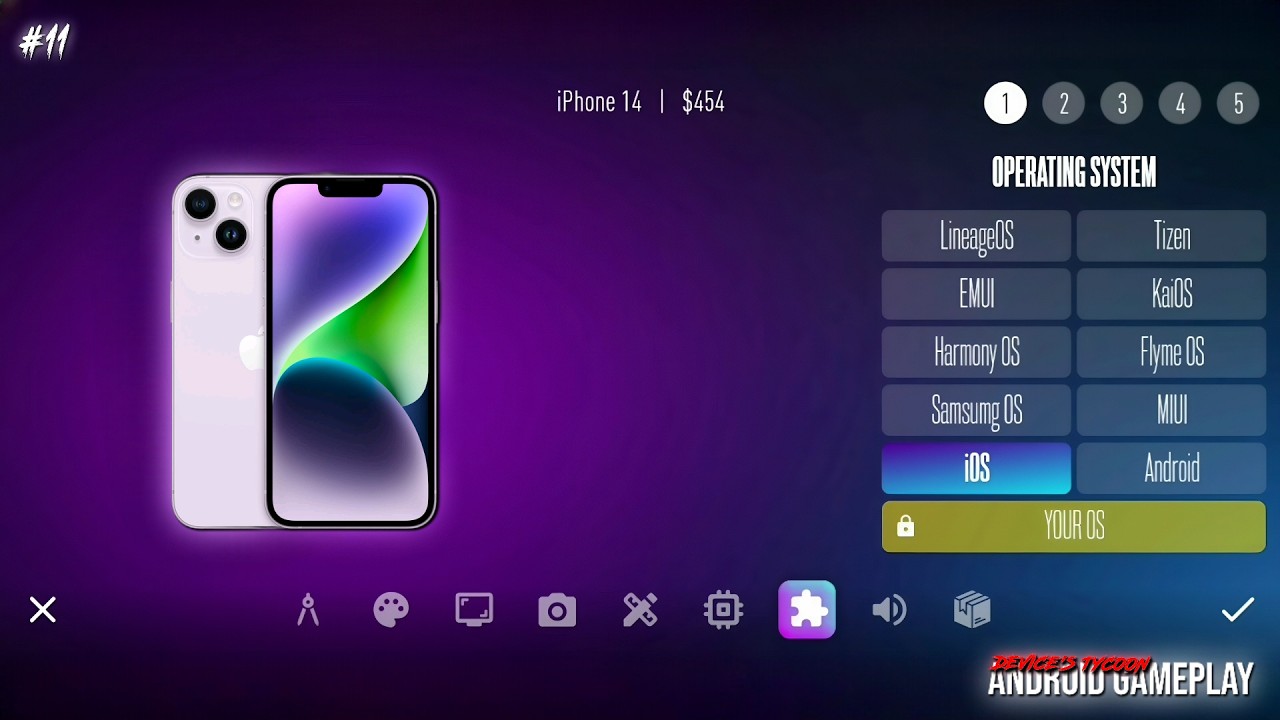 I MADE IPHONE 14 IN DEVICES TYCOON, PART 11 #devicestycoon #gameplaywalkthrough