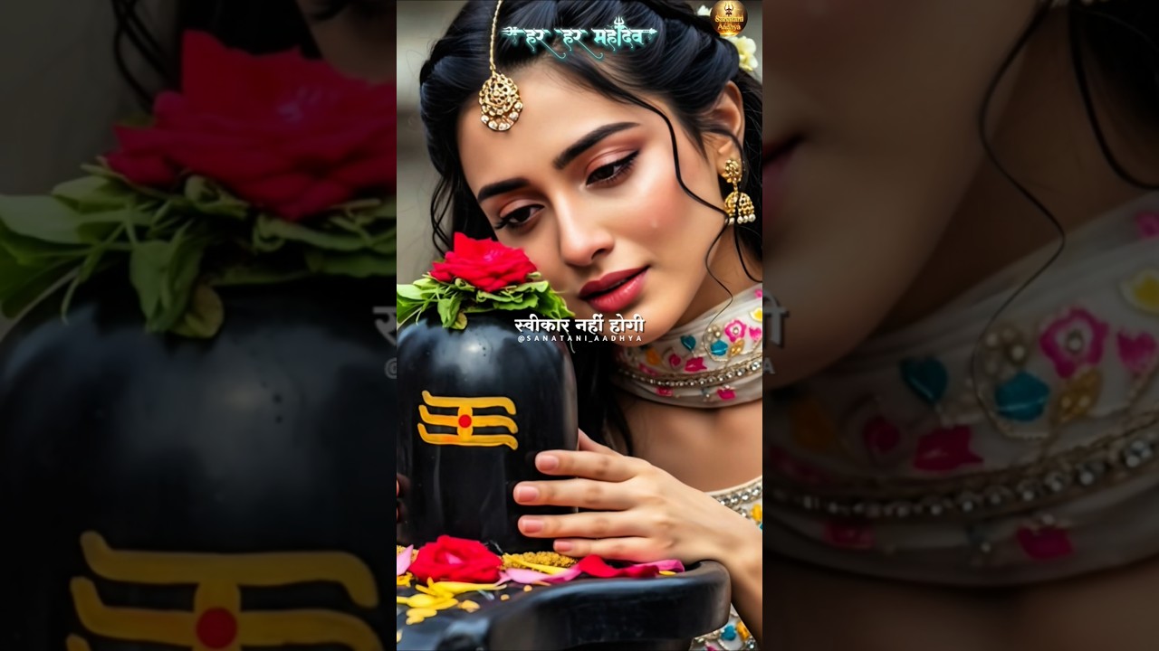 मैं लड़खड़ाई तो तुम ही बचाओगे ! Mahadev Status Video ! #mahadev #shiv #trending #shorts