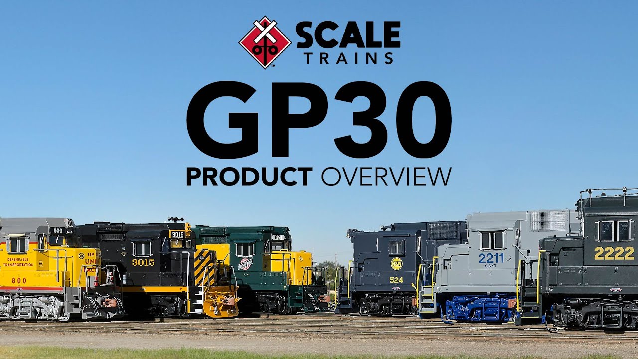 Product Overview: Rivet Counter HO Scale EMD GP30s