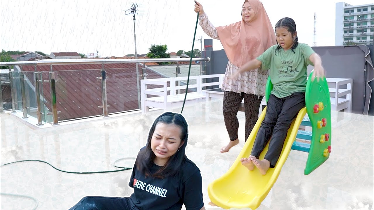 BIKIN KOLAM BUSA 24 JAM DI ATAS BALKON !!